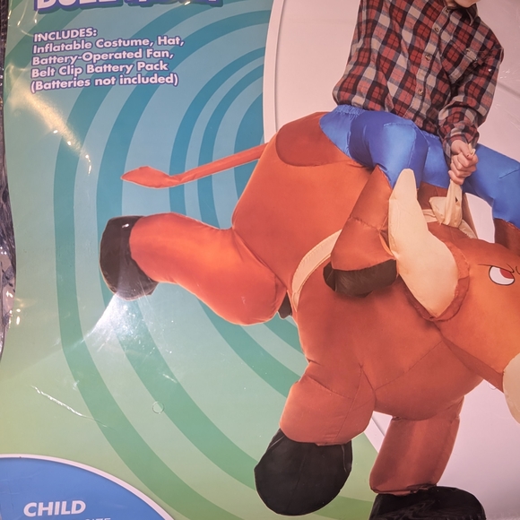 Spirit Inflatable Bull Rider Costume - Picture 2 of 3